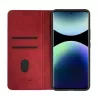 Evelatus Xiaomi Redmi Note 15 Funda tipo libro roja
