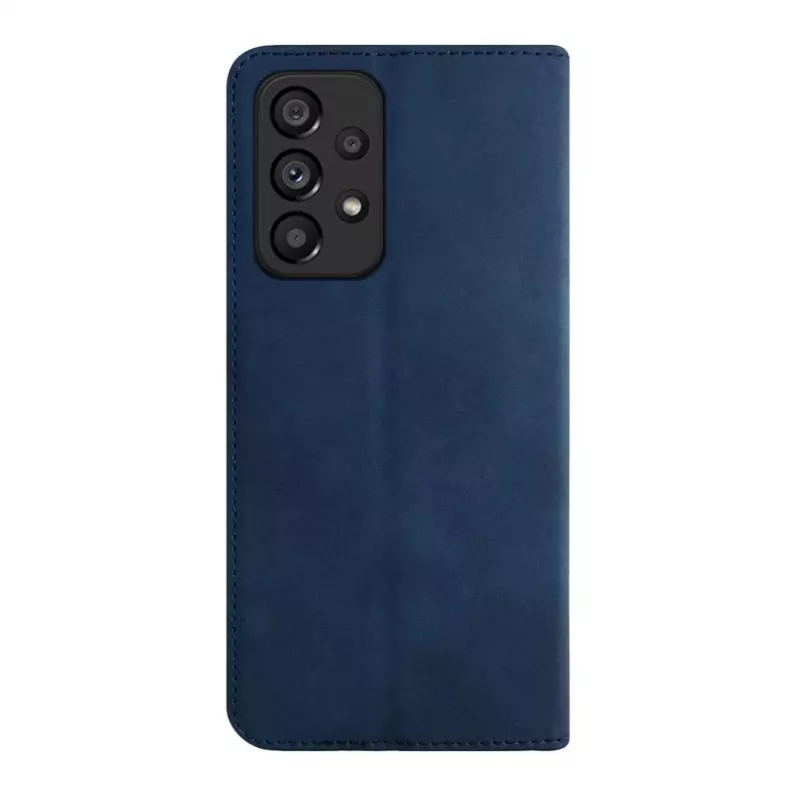 Evelatus Samsung Galaxy A52 Funda tipo libro azul oscuro