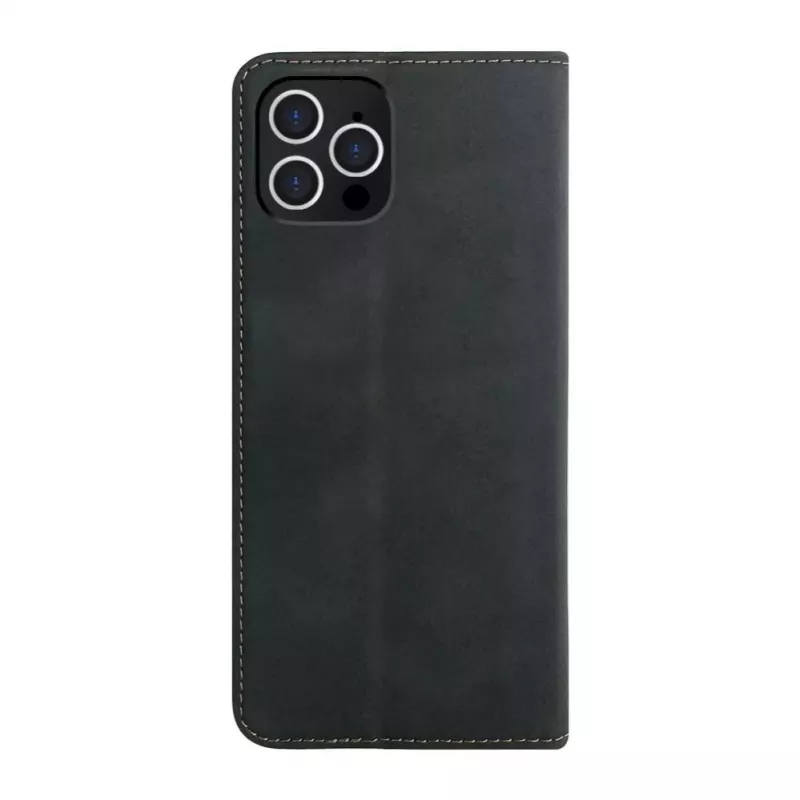 Evelatus Apple iPhone 12 / 12 Pro Funda tipo libro folio negra