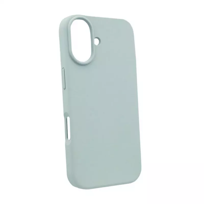 Evelatus Apple iPhone 17 Funda de silicona Premium MagSafe Soft Touch azul neblina