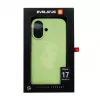Evelatus Apple iPhone 17 Funda de silicona Premium MagSafe Soft Touch salvia