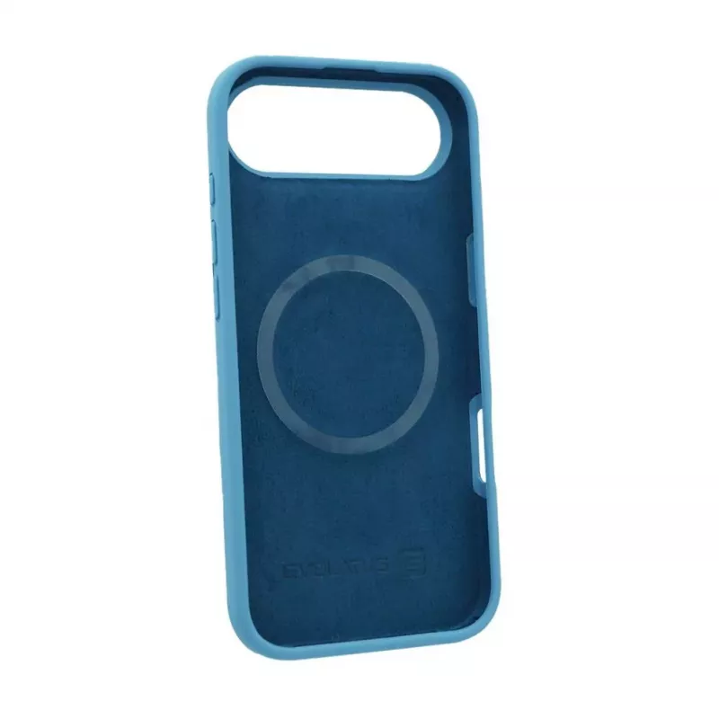 Evelatus Apple iPhone 17 Air Funda de silicona Premium MagSafe Soft Touch azul cielo