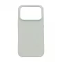 Evelatus Apple iPhone 17 Pro Funda de silicona Premium MagSafe Soft Touch plateada