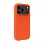 Evelatus Apple iPhone 17 Pro Funda de silicona Premium MagSafe Soft Touch naranja