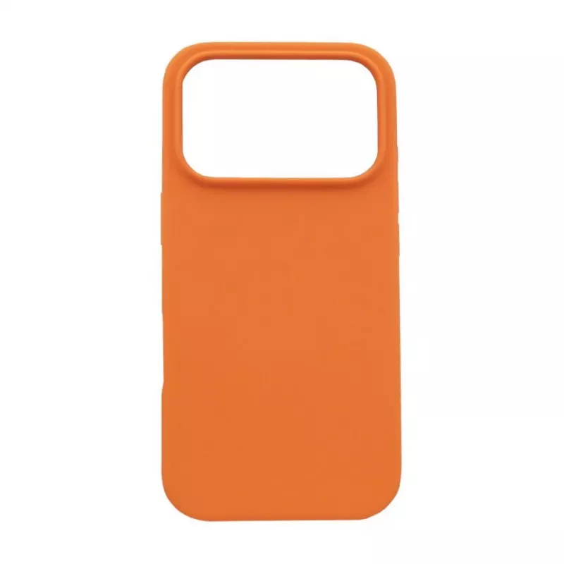 Evelatus Apple iPhone 17 Pro Funda de silicona Premium MagSafe Soft Touch papaya