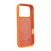Evelatus Apple iPhone 17 Pro Funda de silicona Premium MagSafe Soft Touch papaya