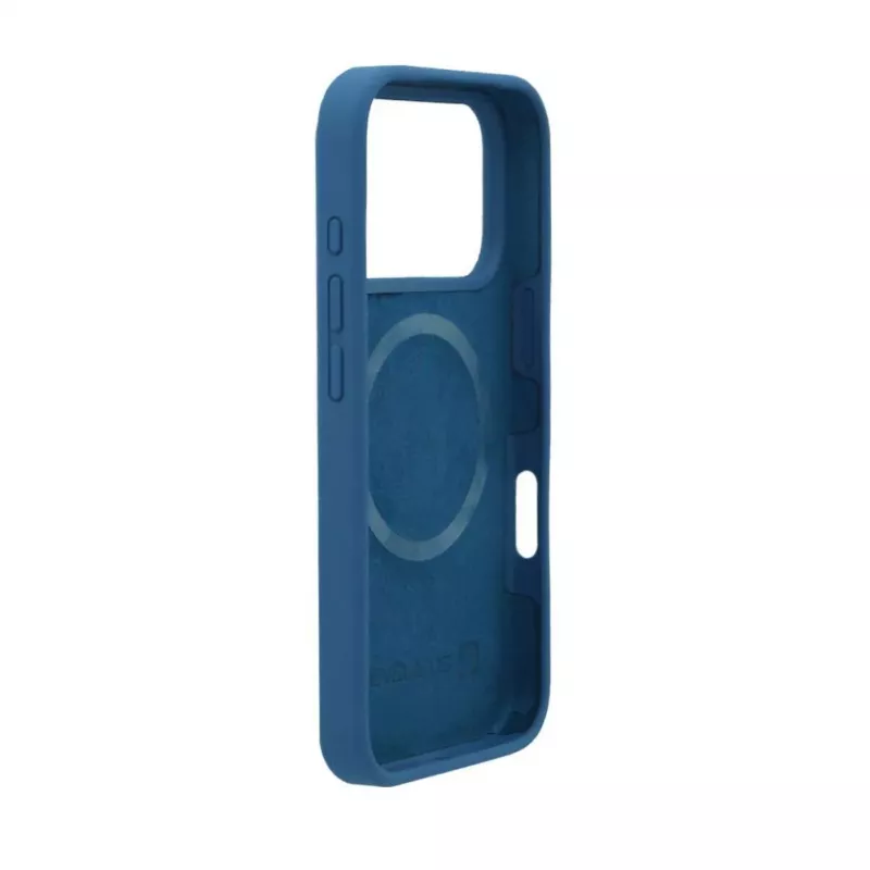 Evelatus Apple iPhone 17 Pro Funda de silicona Premium MagSafe Soft Touch azul profundo