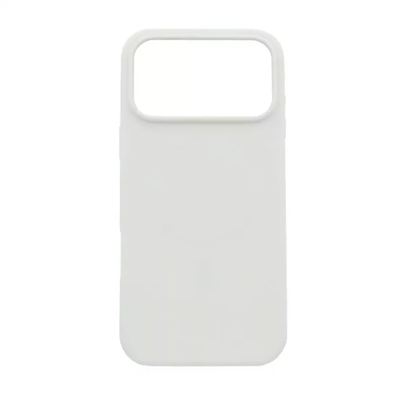 Evelatus Apple iPhone 17 Pro Max Funda de silicona Premium MagSafe Soft Touch plateada