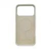 Evelatus Apple iPhone 17 Pro Max Funda de silicona Premium MagSafe Soft Touch plateada
