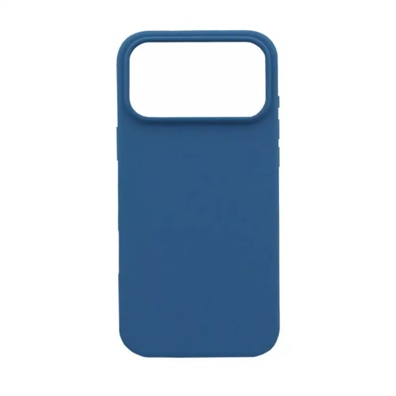 Evelatus Apple iPhone 17 Pro Max Funda de silicona Premium MagSafe Soft Touch azul profundo