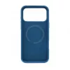 Evelatus Apple iPhone 17 Pro Max Funda de silicona Premium MagSafe Soft Touch azul profundo