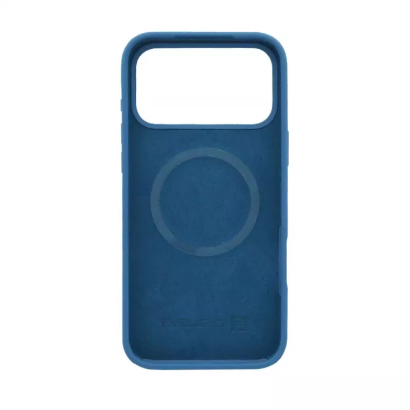 Evelatus Apple iPhone 17 Pro Max Funda de silicona Premium MagSafe Soft Touch azul profundo