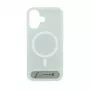 Evelatus Apple iPhone 17 Rubber Coated MagSafe With Stand Case Plata