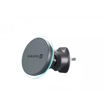 Evelatus MagSafe Qi Wireless Charging Magnet Air Vent Mount para Coche - Negro