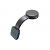 Evelatus MagSafe Qi Wireless Charging Magnetic Bendable 360° Swivel Suction Cup Mount para Salpicadero/Parabrisas de Coche, Negro