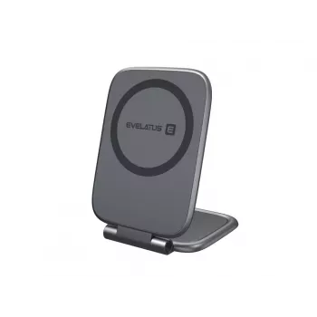 Evelatus MagSafe Non-Charging Magnetic Mount para Salpicadero, Portátil, Tablet, Monitor, Negro