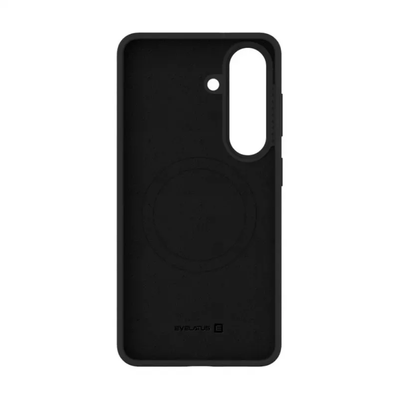 Evelatus Samsung Galaxy S26 funda de silicona Premium Magnetic Soft Touch negra
