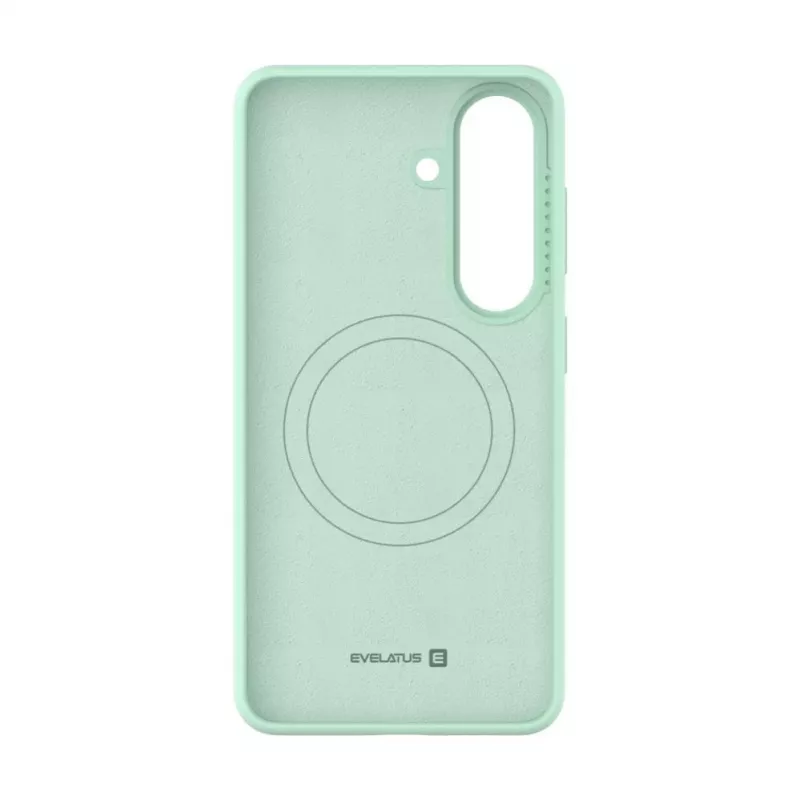 Evelatus Samsung Galaxy S26 Premium Magnetic Soft Touch Silicone Case Turquesa