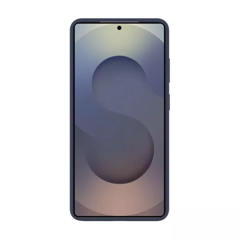 Evelatus Samsung Galaxy S26 Ultra Premium Magnetic Soft Touch Silicone Case Azul Oscuro