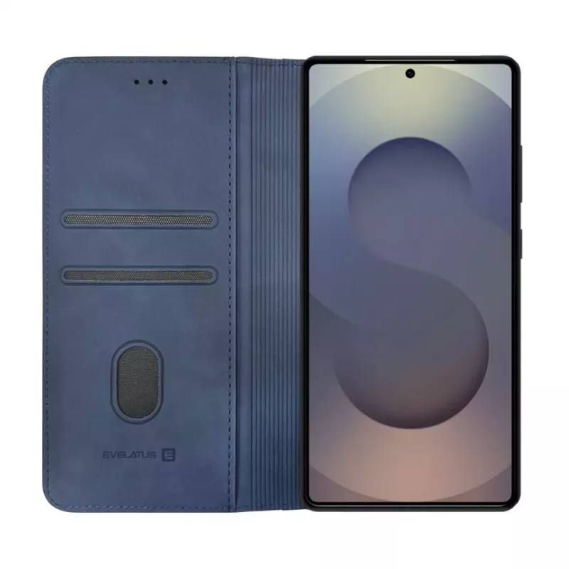Evelatus Samsung Galaxy S26 Ultra Book Case Azul Oscuro