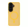 Evelatus Samsung Galaxy S26 Hybrid Case con Imán, PC+TPU Naranja