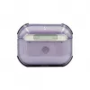 Evelatus Apple AirPods Pro 2 TPU Protective Case Transparente Morado