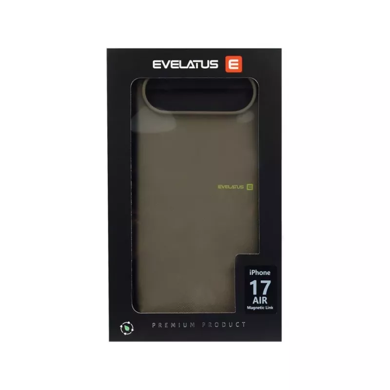 Evelatus Apple iPhone 17 Air Premium MagSafe Sandstone Case Gris