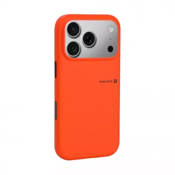 Evelatus Apple iPhone 17 Pro Premium MagSafe Sandstone Case Naranja