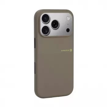 Evelatus Apple iPhone 17 Pro Premium MagSafe Sandstone Case Gris