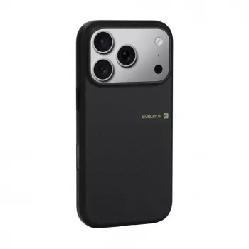 Evelatus Apple iPhone 17 Pro Max Funda Premium MagSafe Sandstone negra