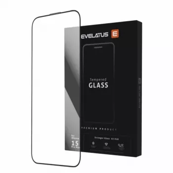 Evelatus Samsung Galaxy S26 Edge / S26 Plus Corning Gorilla Glass Anti-Static 3D Full Cover 10X Stronger protector de pantalla negro