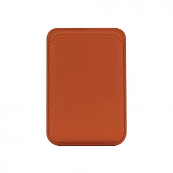 Evelatus Monedero Universal de Piel PU con MagSafe Naranja