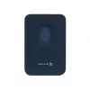 Evelatus Monedero Universal de Piel PU con MagSafe Azul Oscuro