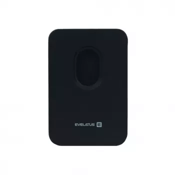 Evelatus Monedero Universal de Piel PU con MagSafe Negro