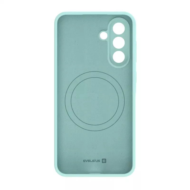 Evelatus Samsung Galaxy A57 Funda de Silicona Soft Touch MagSafe Premium Turquesa