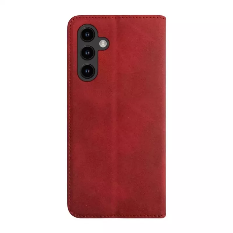 Evelatus Samsung Galaxy A57 Funda Tipo Libro Rojo