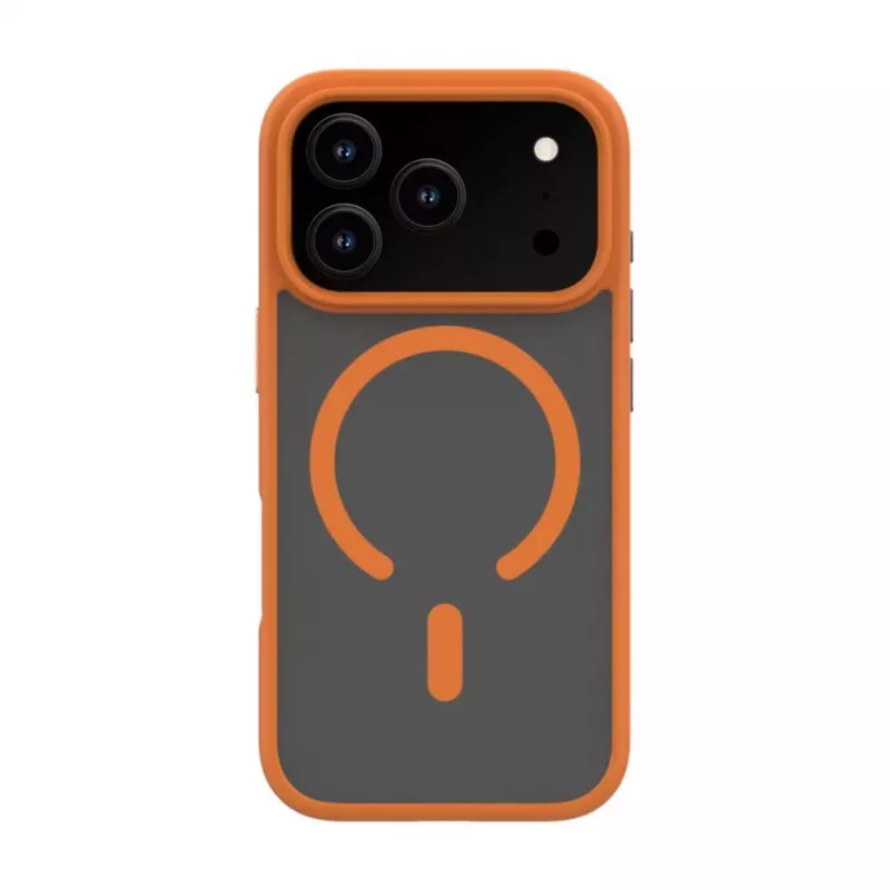 Evelatus Apple iPhone 17 Pro Funda Híbrida con MagSafe PC+TPU Naranja