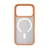 Evelatus Apple iPhone 17 Pro Funda Híbrida con MagSafe PC+TPU Naranja