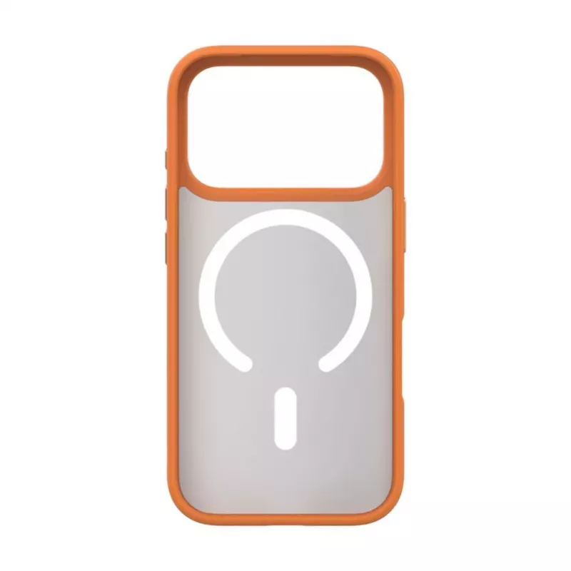 Evelatus Apple iPhone 17 Pro Funda Híbrida con MagSafe PC+TPU Naranja