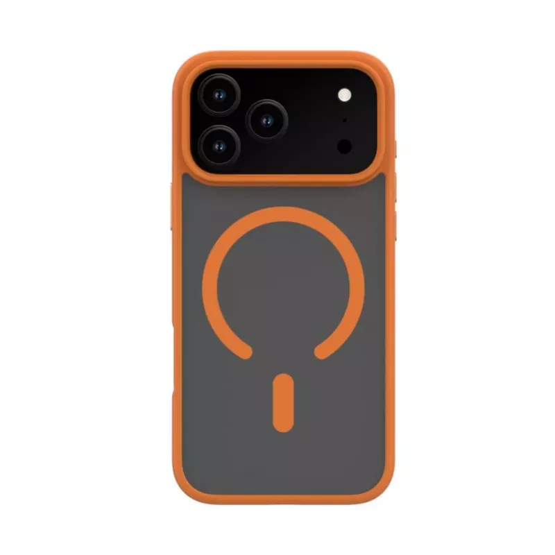 Evelatus Apple iPhone 17 Pro Max Funda Híbrida con MagSafe PC+TPU Naranja