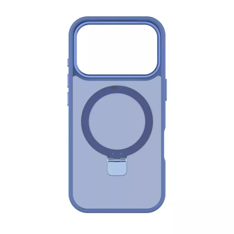 Evelatus Apple iPhone 17 Pro Funda Shield con MagSafe y Soporte Mate Azul