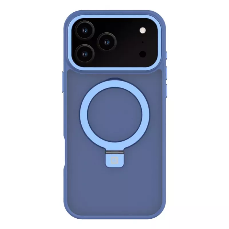 Evelatus Apple iPhone 17 Pro Max Funda Shield con MagSafe y Soporte Mate Azul