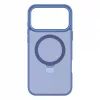 Evelatus Apple iPhone 17 Pro Max Funda Shield con MagSafe y Soporte Mate Azul
