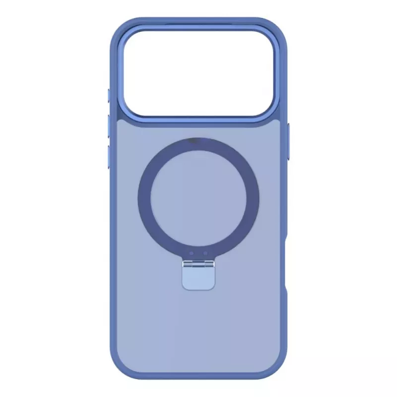 Evelatus Apple iPhone 17 Pro Max Funda Shield con MagSafe y Soporte Mate Azul