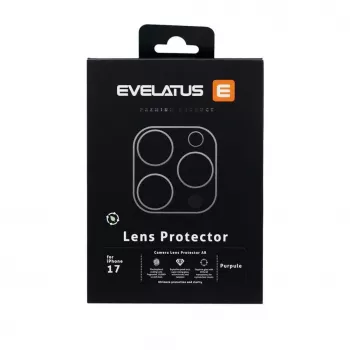 Evelatus Apple iPhone 17 Protección Premium Full Body para Lente de Cámara Morado
