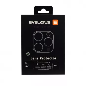 Evelatus Apple iPhone 17 Protección Premium Full Body para Lente de Cámara Azul