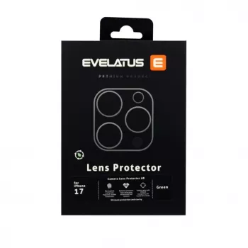 Evelatus Apple iPhone 17 Full Body Protección de lente de cámara Premium, verde