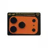 Evelatus Apple iPhone 17 Pro Protección Premium Full Body para Lente de Cámara Naranja