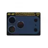 Evelatus Apple iPhone 17 Pro Protección Premium Full Body para Lente de Cámara Azul Oscuro