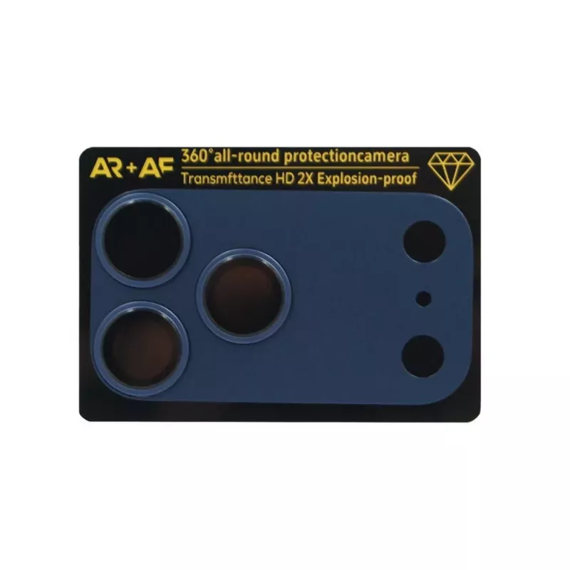 Evelatus Apple iPhone 17 Pro Protección Premium Full Body para Lente de Cámara Azul Oscuro